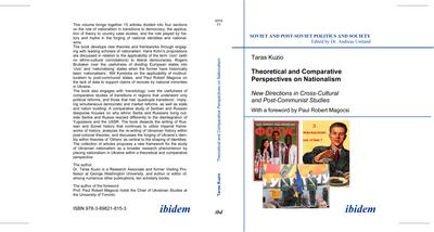 Theoretical and Comparative Perspectives on Nationalism
