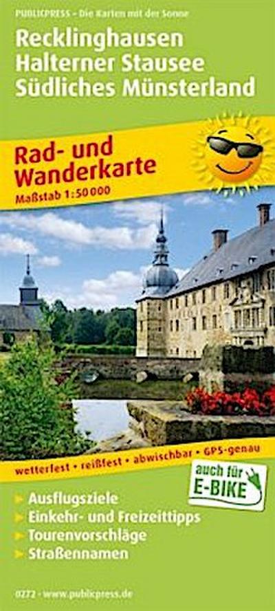 Recklinghausen - Halterner Stausee - Südliches Münsterland 1:50 000