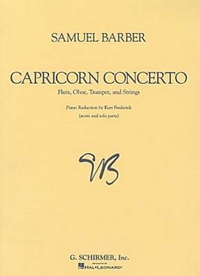 Capricorn Concerto: Flute, Oboe, Trumpet, and Strings