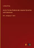 Archiv für das Studium der neueren Sprachen und Li