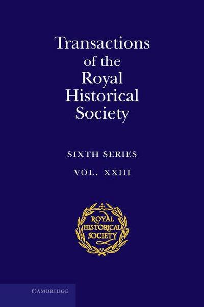 Transactions of the Royal Historical Society