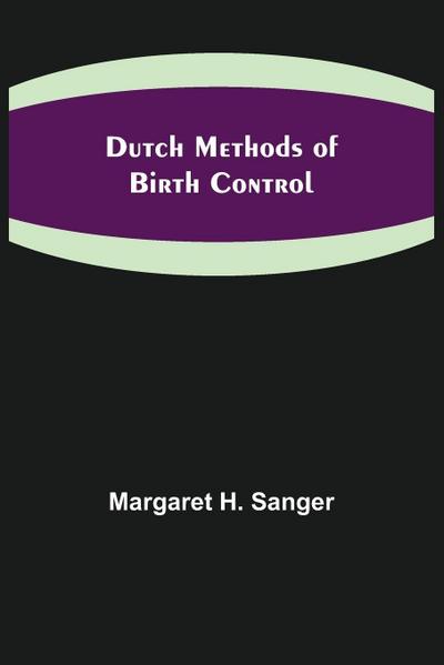 Dutch Methods of Birth Control