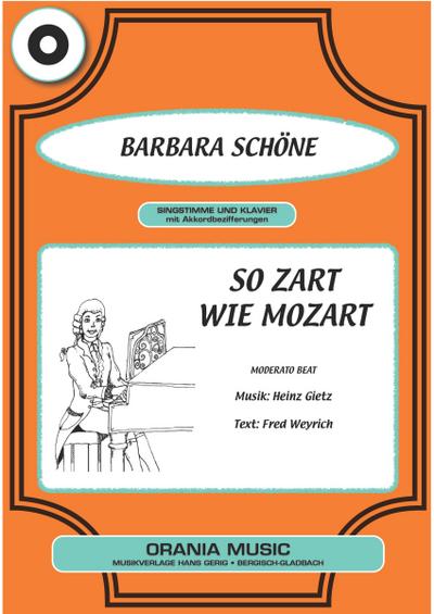 So zart wie Mozart