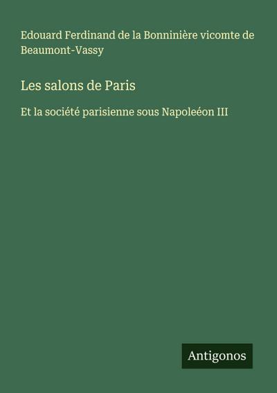 Les salons de Paris