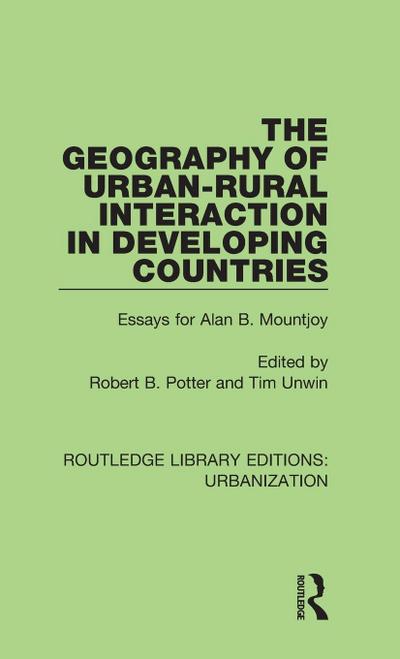 The Geography of Urban-Rural Interaction in Developing Countries
