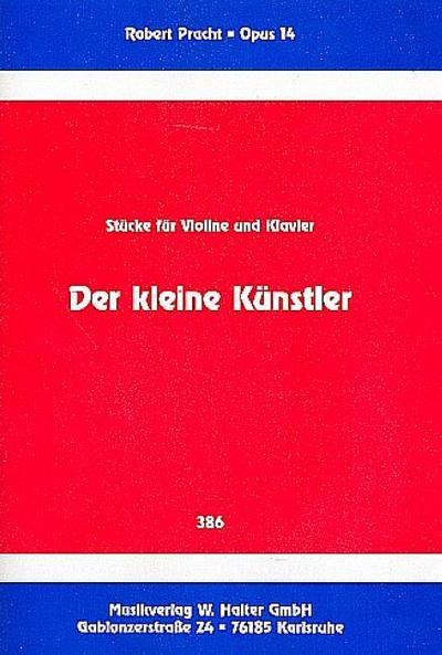 Der kleine Künstler op.14 Stückefür Violine und Klavier