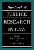 Handbook of Justice Research in Law