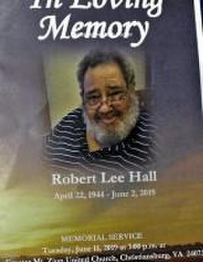 ROBERT HALL FUNERAL JUNE 2019