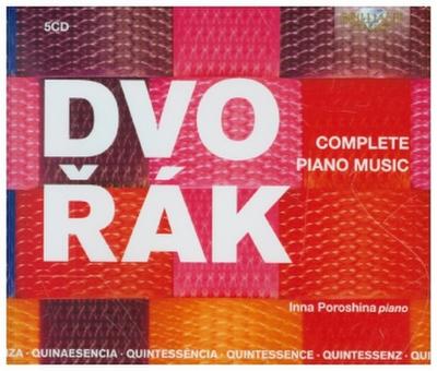 Dvorak:Complete Piano, 5 Audio-CD