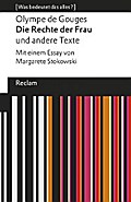 Die Rechte der Frau und andere Texte