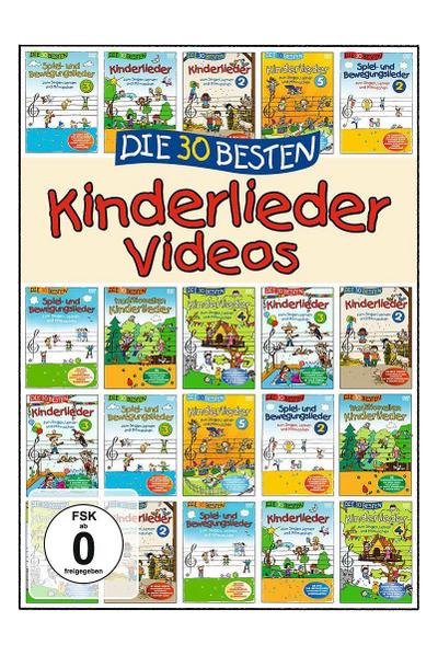 Die 30 besten Kinderlieder Videos
