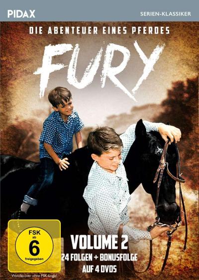 Fury - Die Abenteuer eines Pferdes. Vol.2, 4 DVD