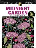Creative Haven Midnight Garden Coloring Book: Heart & Flower