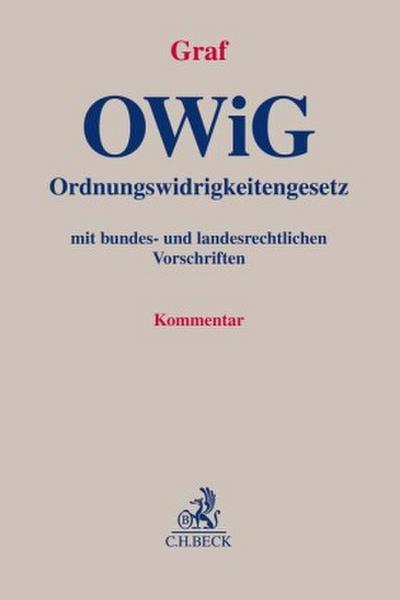 Ordnungswidrigkeitengesetz. OWiG