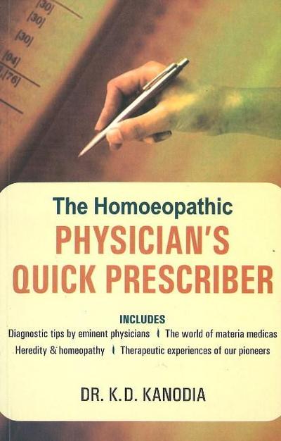 Kanodia, K: Homeopathic Physician’s Quick Prescriber