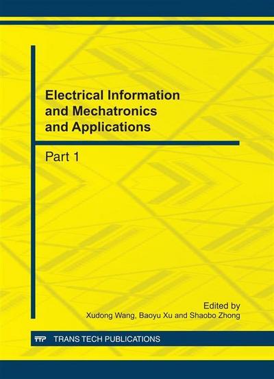 Electrical Information and Mechatronics and Applications