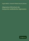 Allgemeines Wörterbuch der Aussprache ausländischer Eigennamen