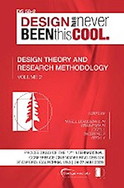 Proceedings of ICED’09, Volume 2, Design Theory and Research Methodology