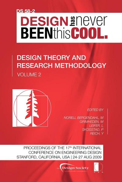 Proceedings of ICED’09, Volume 2, Design Theory and Research Methodology