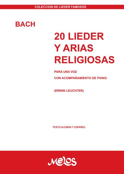 20 lieder y arias religiosas Bach