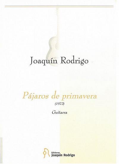 PAJAROS DE PRIMAVERAPARA GUITARRA (1972)