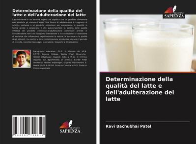 Determinazione della qualità del latte e dell’adulterazione del latte
