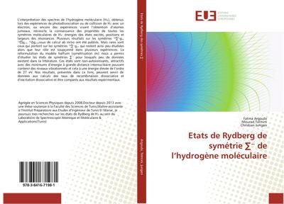 Etats de Rydberg de symétrie de lhydrogène moléculaire