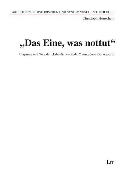 "Das Eine, was nottut"