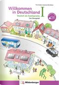 Willkommen in Deutschland – Deutsch als Zweitsprache I: Das Übungsheft | Selbstständig lernen – ohne Vorkenntnisse - inkl. Sticker & Lösungsheft | Für Kinder zwischen 6 &12 Jahren | DIN A4