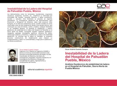 Inestabilidad de la Ladera del Hospital de Pahuatlan Puebla, Mexico