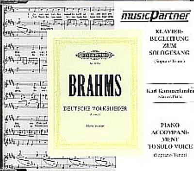 Deutsche VolksliederCD mit der Klavierbegleitung zur Solosingstimme (hoch)