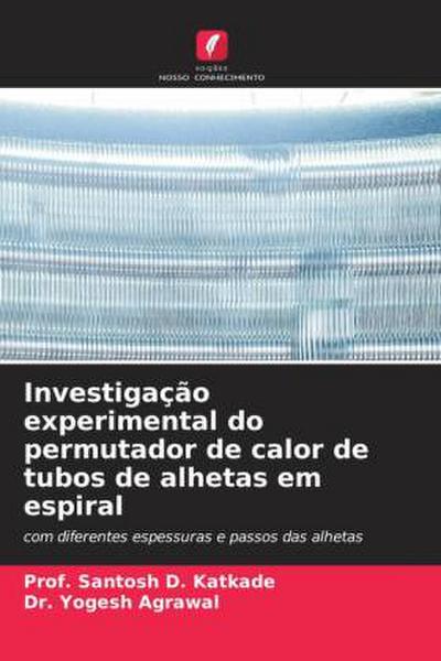 Investigação experimental do permutador de calor de tubos de alhetas em espiral