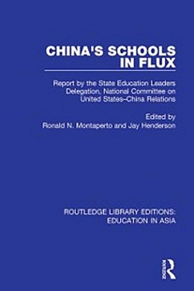 China’s Schools in Flux