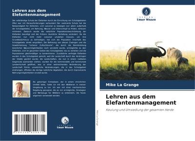 Lehren aus dem Elefantenmanagement