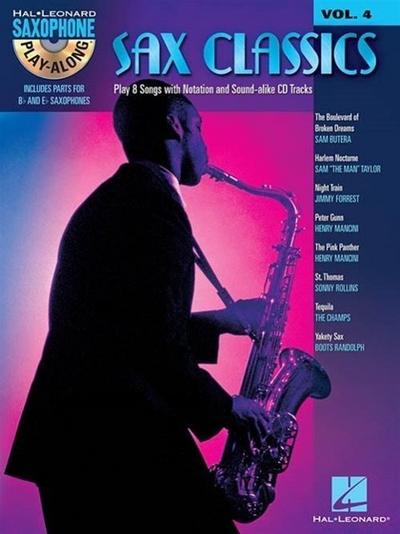 Saxophone Play-Along Volume 4 Sax Classics - Book/Online Audio
