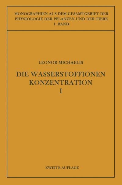 Die Wasserstoffionenkonzentration