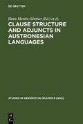 Clause Structure and Adjusts in Austronesian Langu
