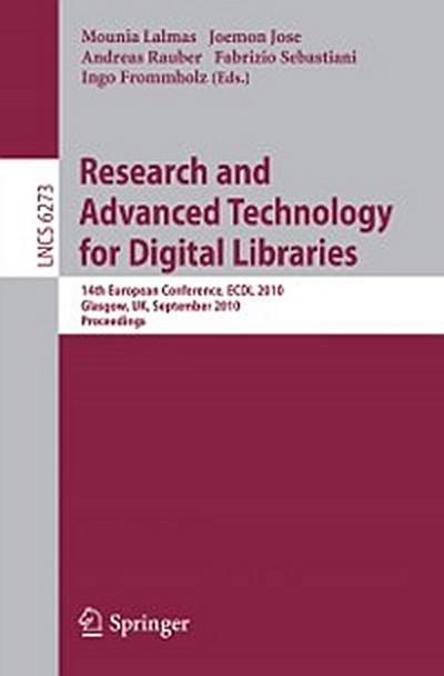 Research and Advanced Technology for Digital Libraries