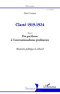 Clarte 1919-1924 (Tome I)
