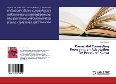 Premarital Counseling Programs: an Adaptation for People of Kenya