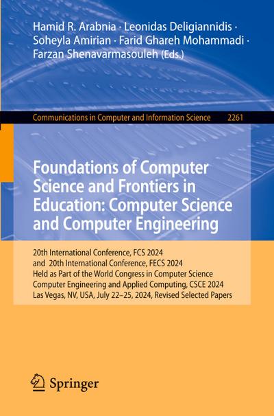 Foundations of Computer Science and Frontiers in Education: Computer Science and Computer Engineering