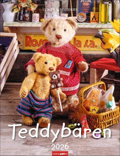 Teddybären Kalender 2026