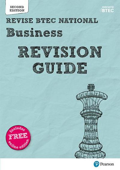 Pearson REVISE BTEC National Business Revision Guide inc online edition - for 2025 exams