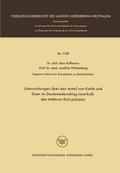 Untersuchungen über den Anteil von Kohle und Eisen im Staubniederschlag innerhalb des mittleren Ruhrgebietes