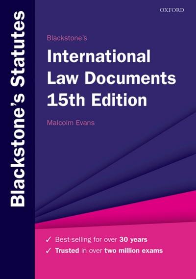 Blackstone’s International Law Documents