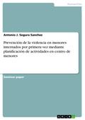 Prevención de la  violencia en menores internados por primera vez mediante planificación de actividades en centro de menores