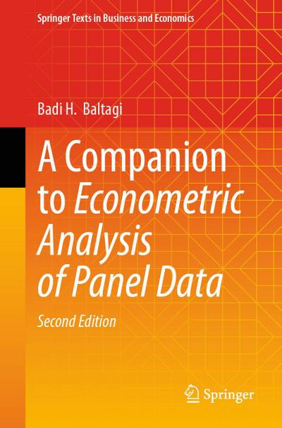 A Companion to Econometric Analysis of Panel Data