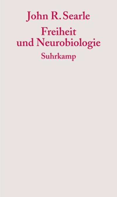 Freiheit und Neurobiologie. Liberté et neurobiologie