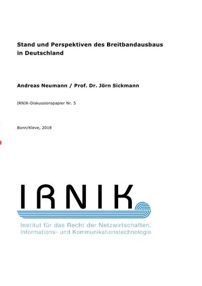 IRNIK-Diskussionspapiere / IRNIK-Diskussionspapier Nr. 5