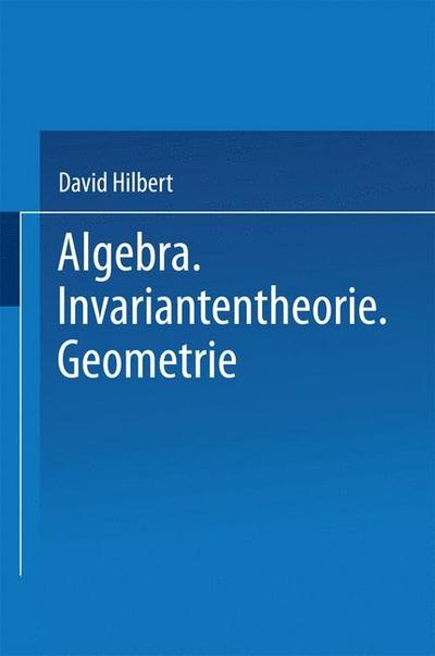 Algebra · Invariantentheorie · Geometrie